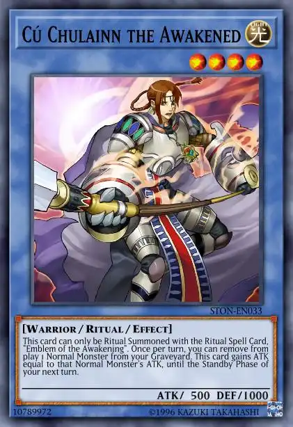 Edison Rulings for Cu Chulainn the Awakened